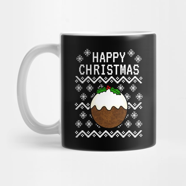 Xmas Pudding Ugly Christmas by doodlerob
